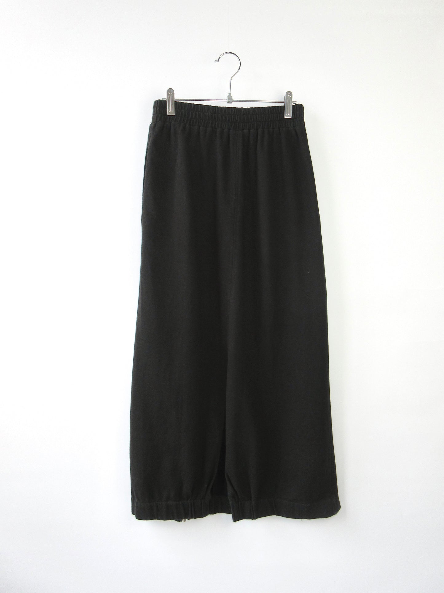 【used】zipper long skirt