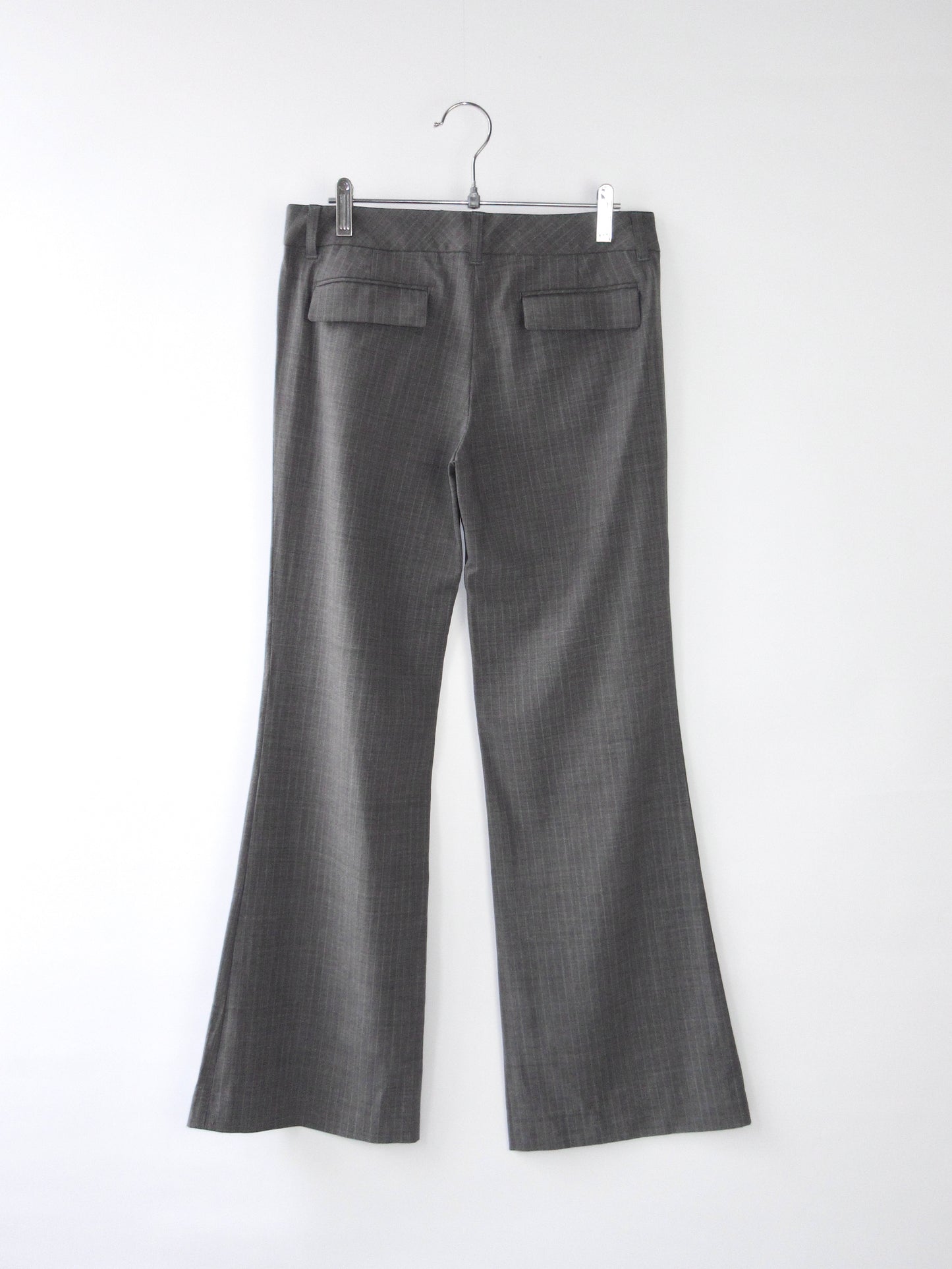 gray stripe slacks