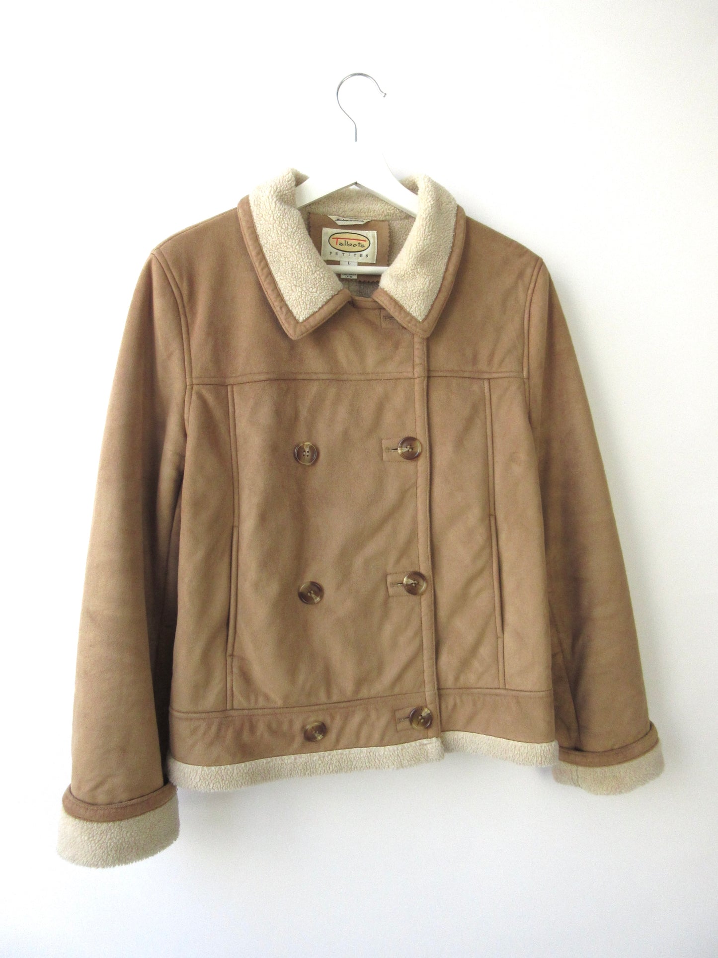 fake mouton jacket