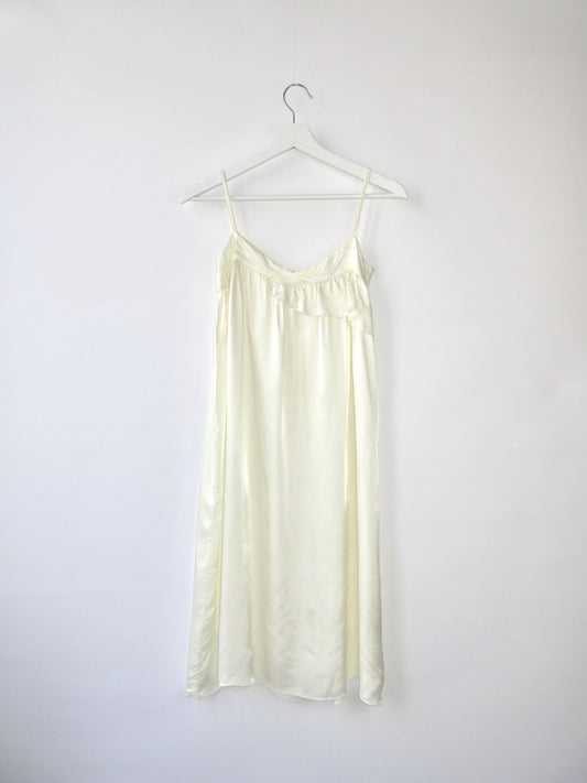 ivory shine flare dress