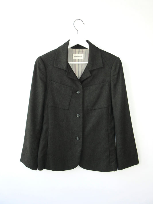 TSUMORI CHISATO olive pocket jacket