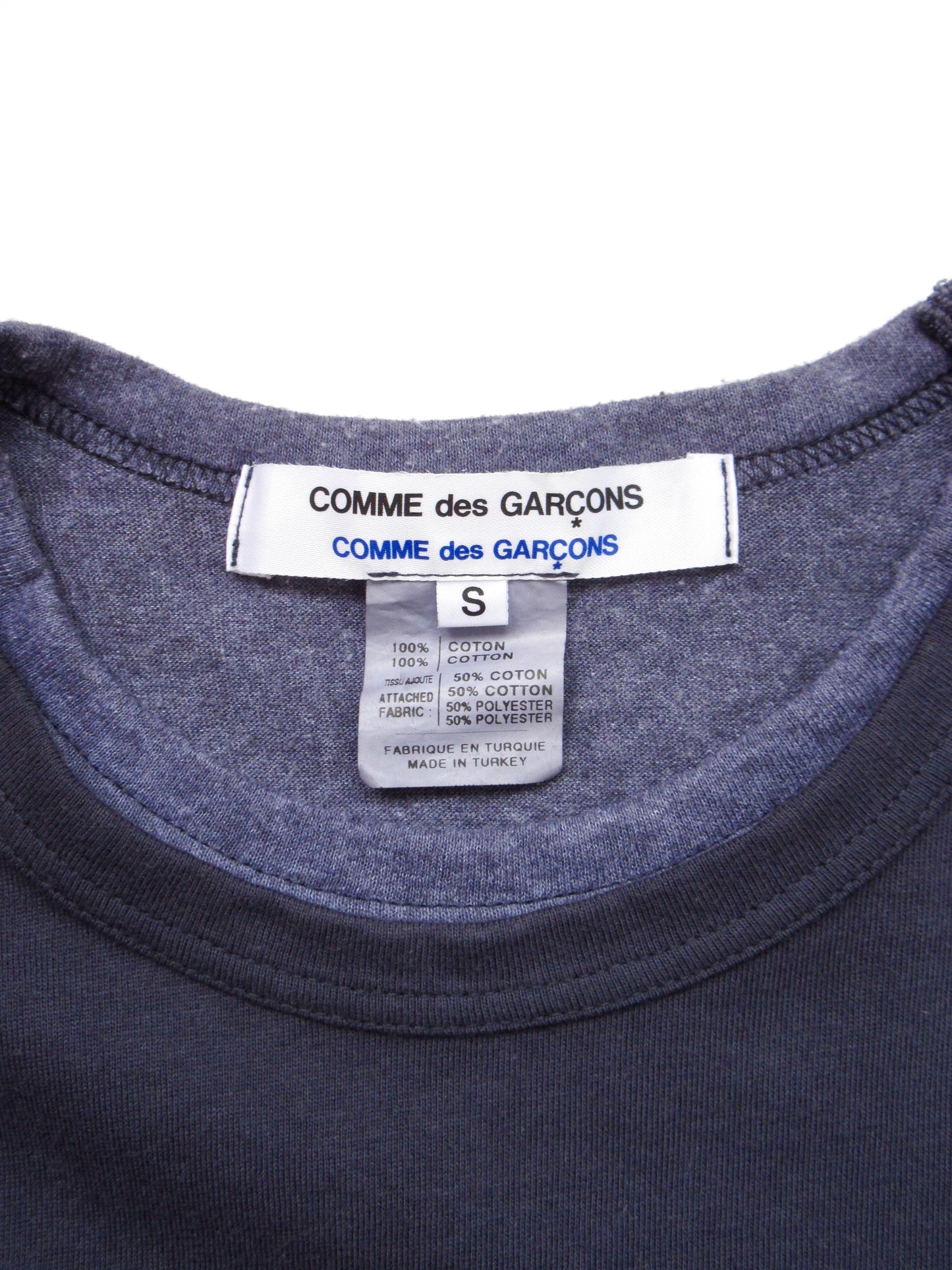 comme des garcons layered t-shirt