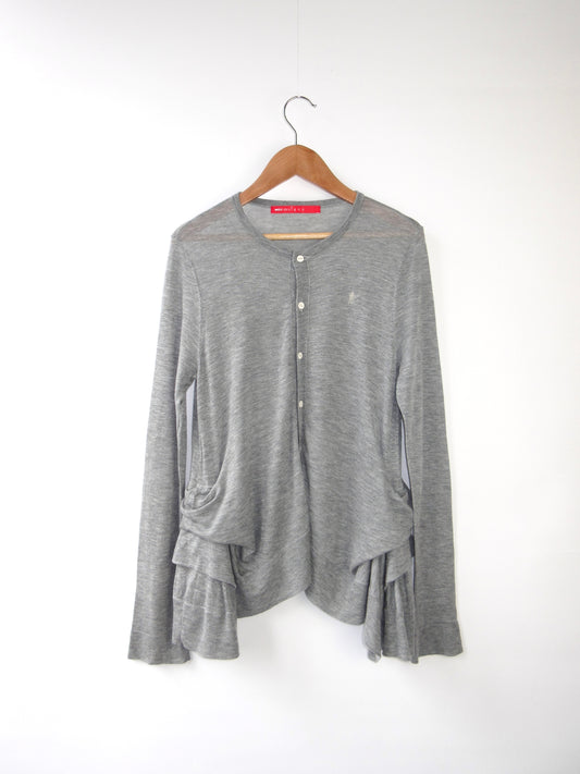 mint designs frill cardigan