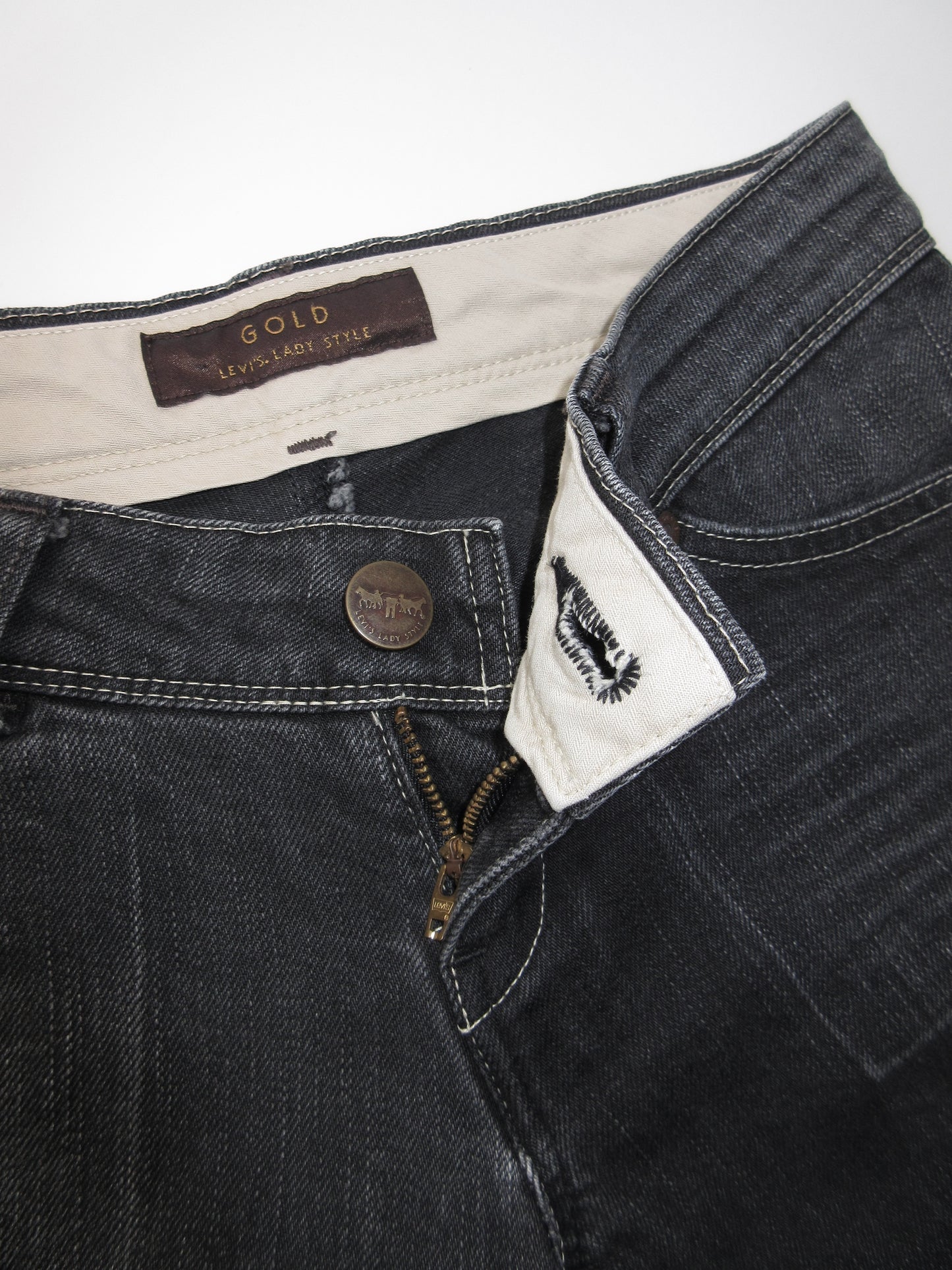 LEVI'S black denim