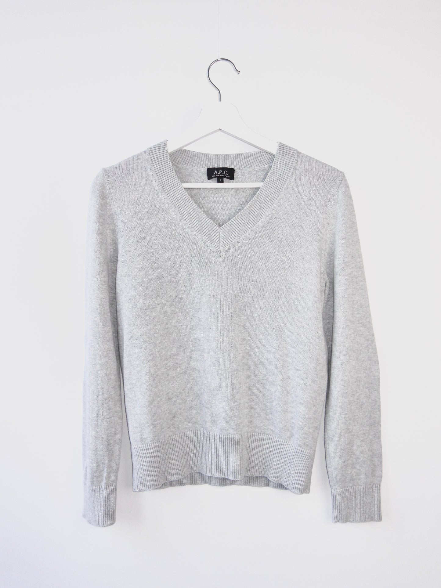 a.p.c. v-neck top