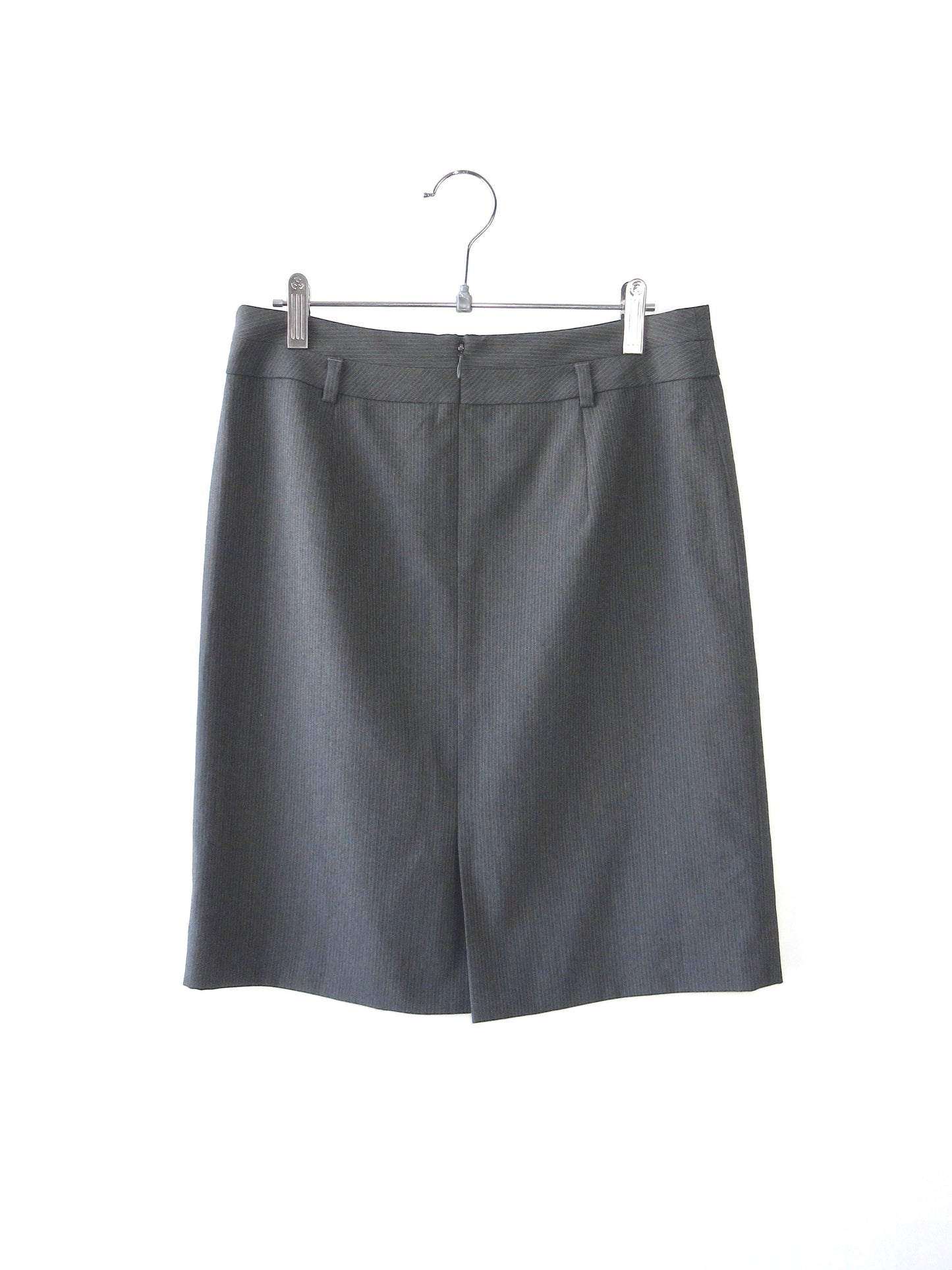 【used】gray skirt