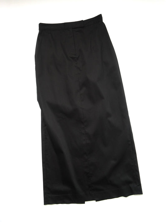 DKNY black long skirt