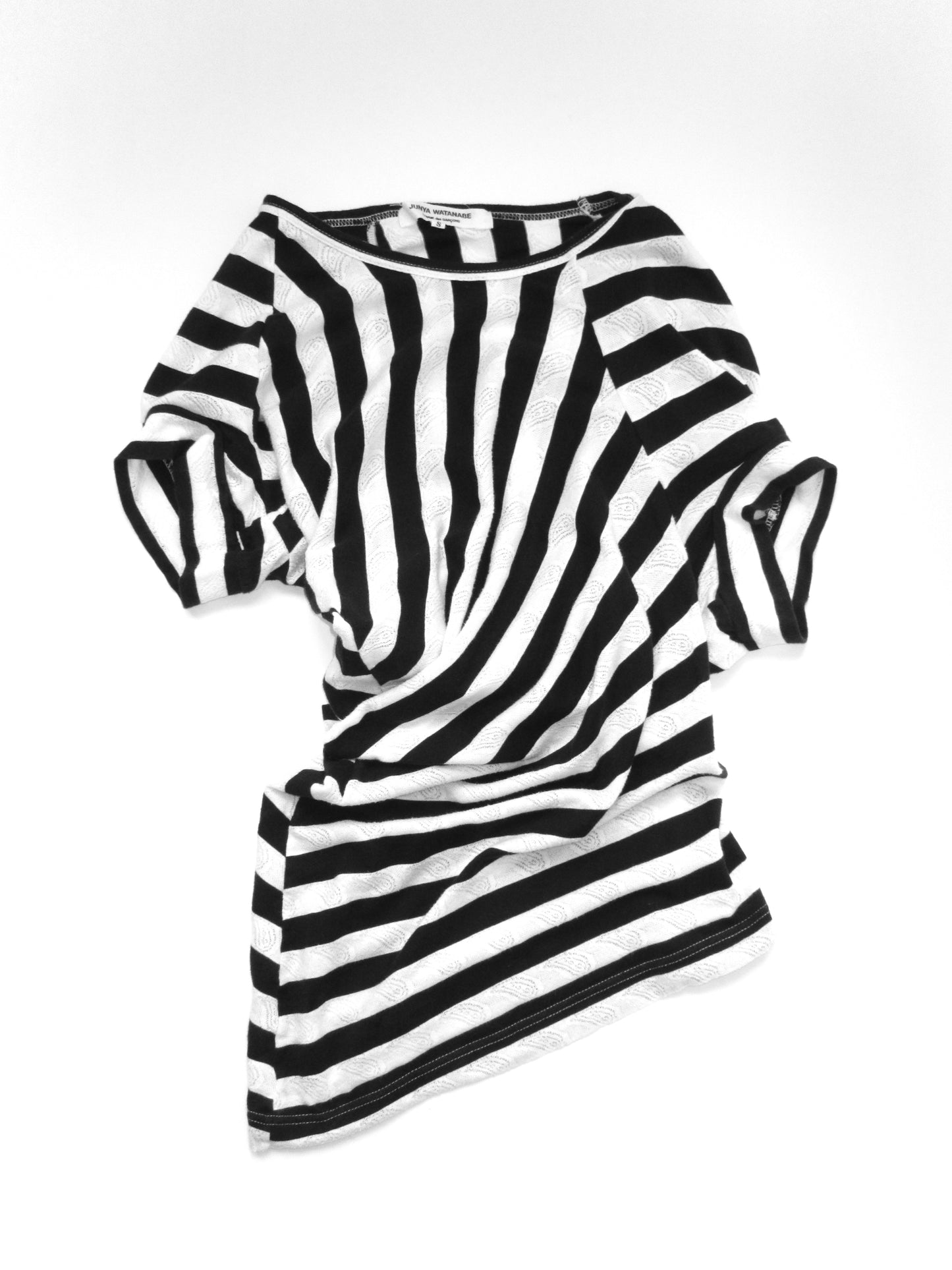 JUNYA WATANABE stripe asymmetry top