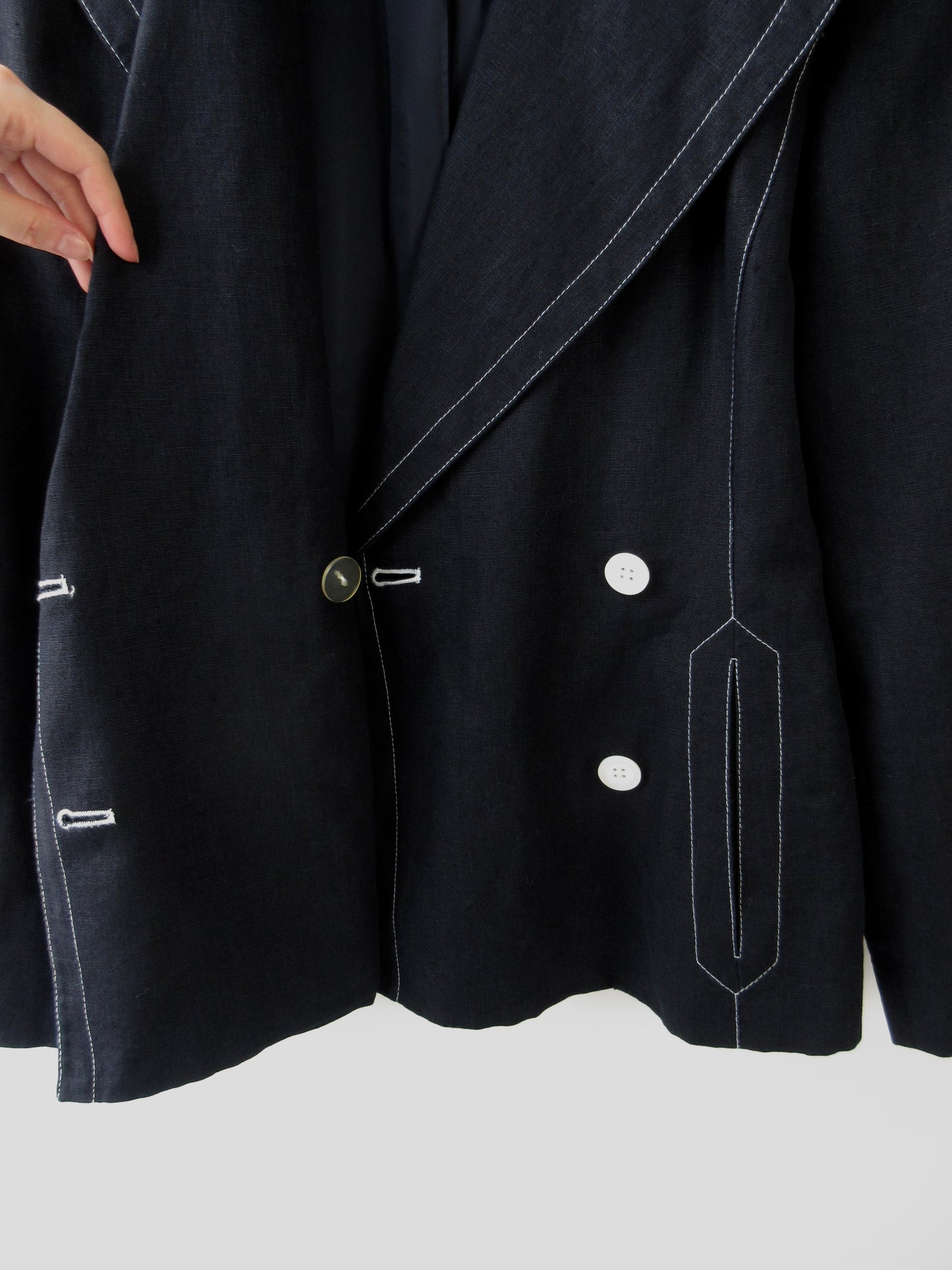 sailor collar jacket