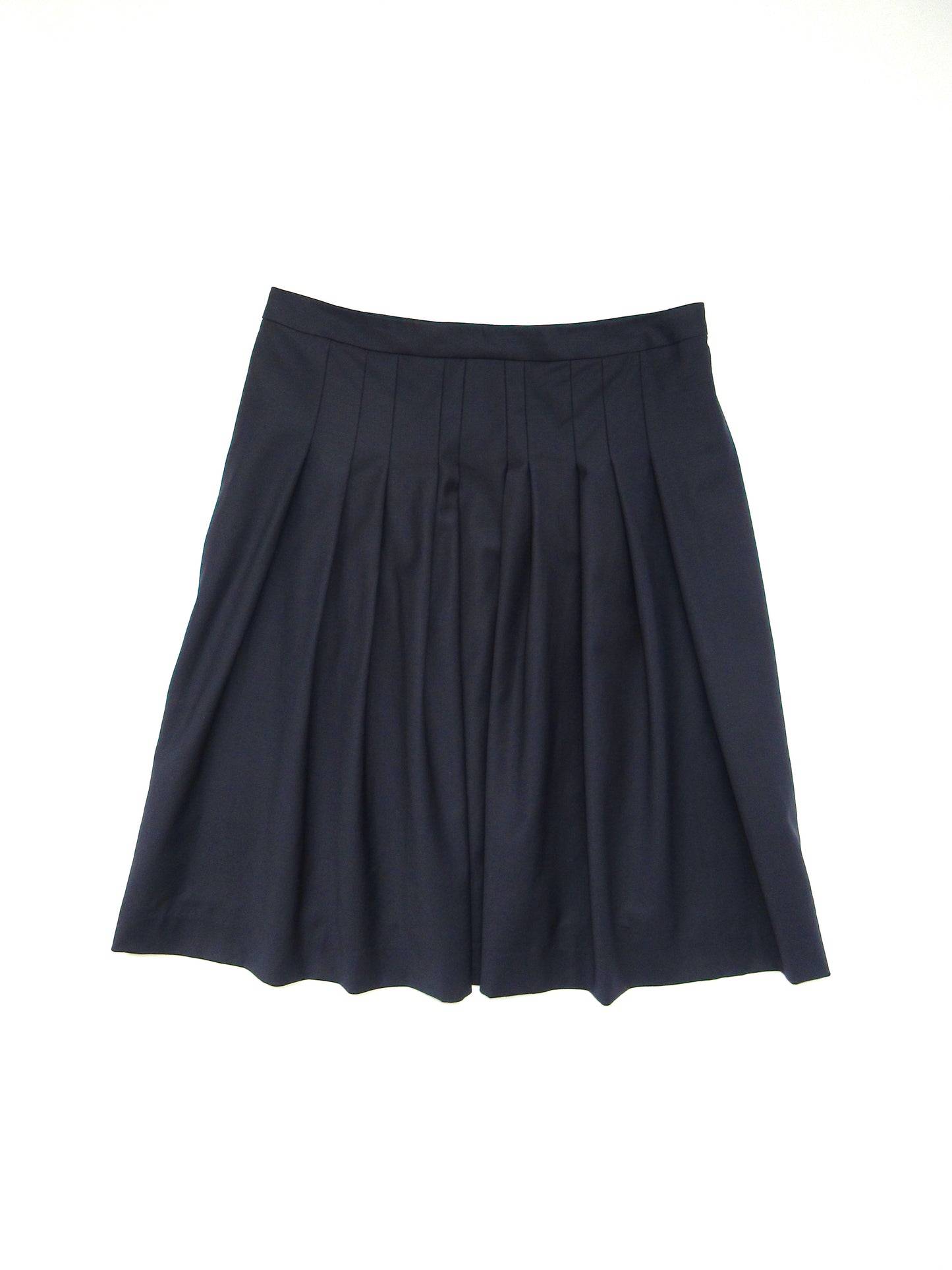 theory luxe tack flare skirt