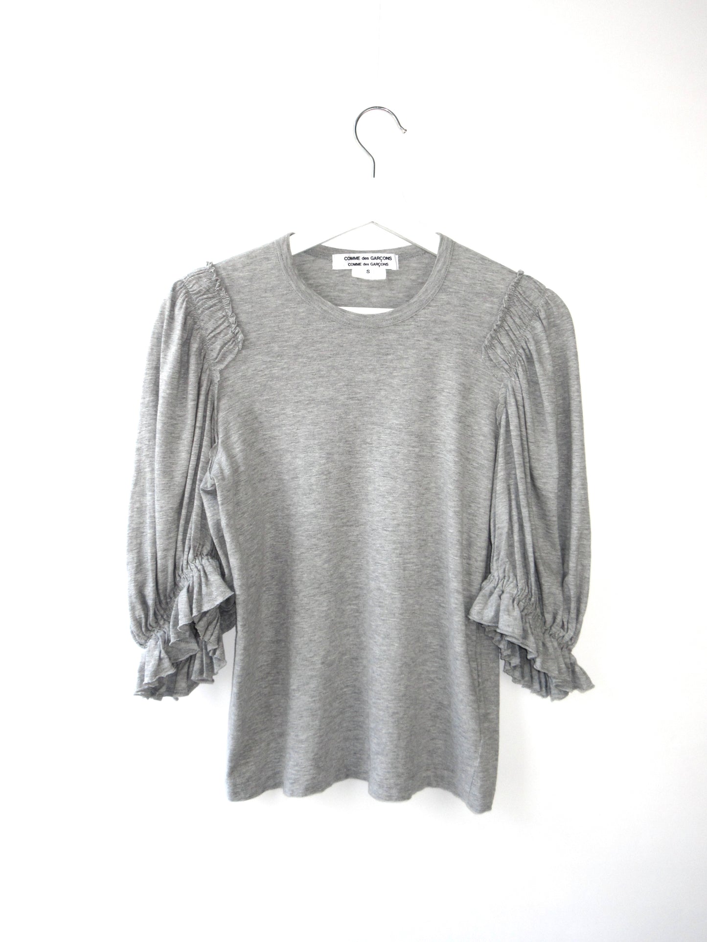comme des garcons gather sleeve top