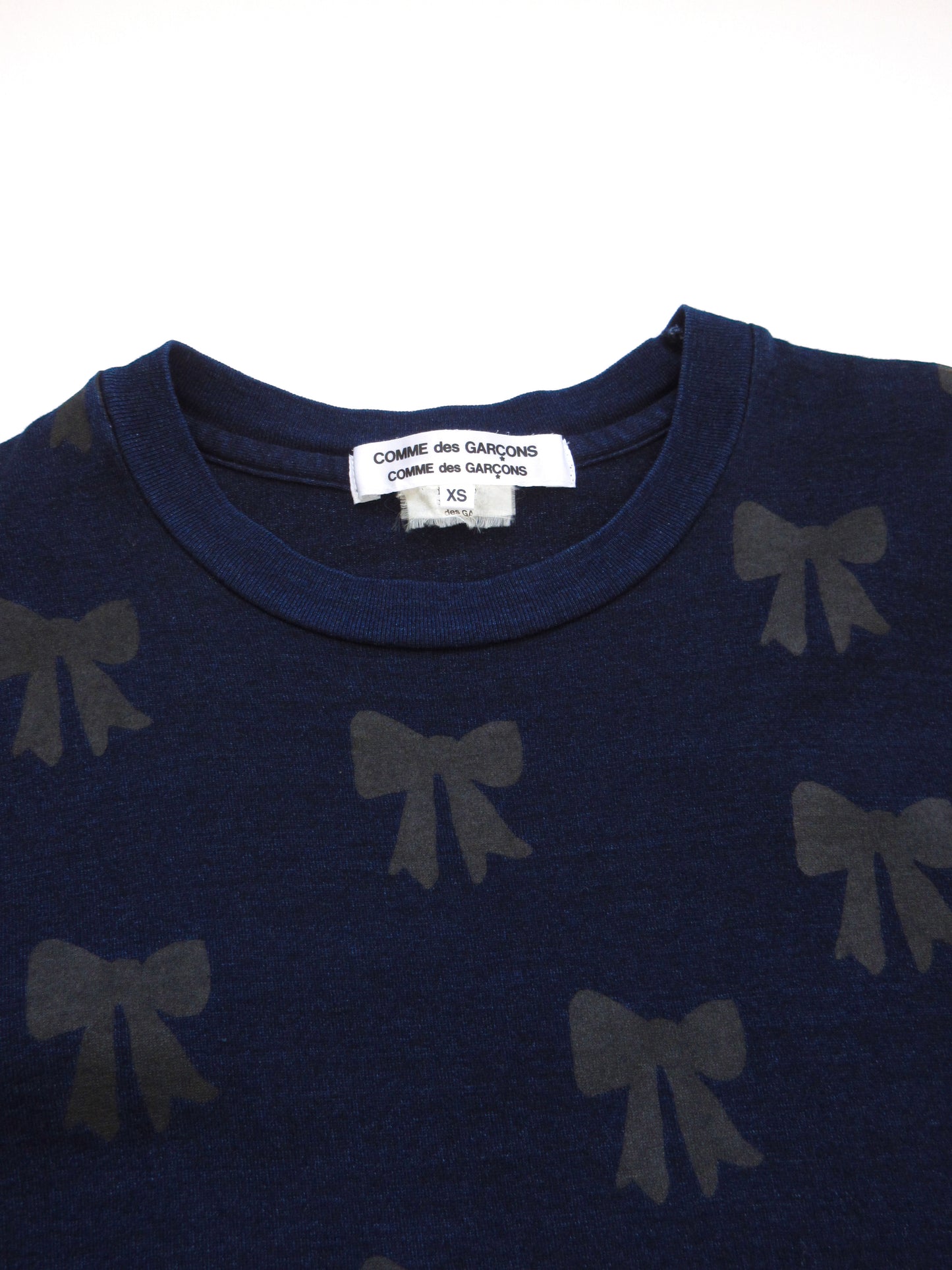 comme des garcons ribon long sleeve top