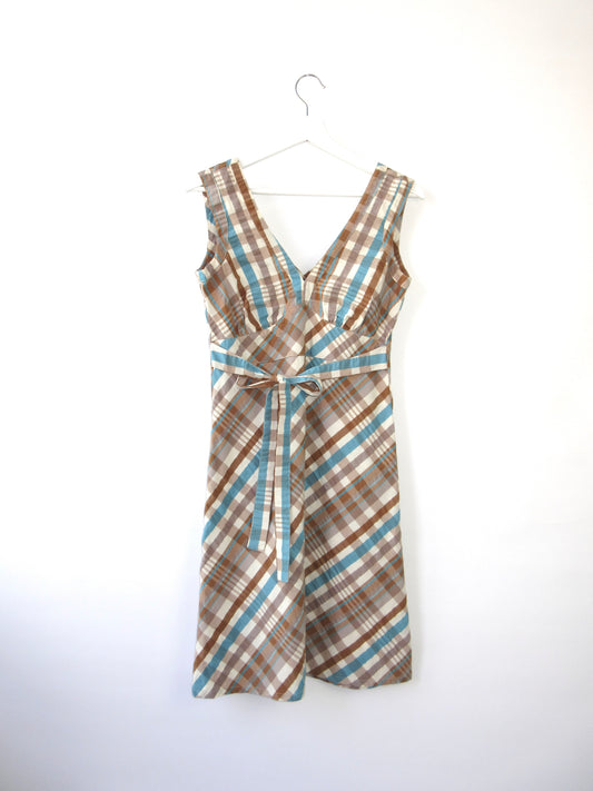 Patagonia plaid dress