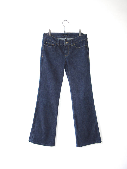MAX&Co. blue denim slim flare
