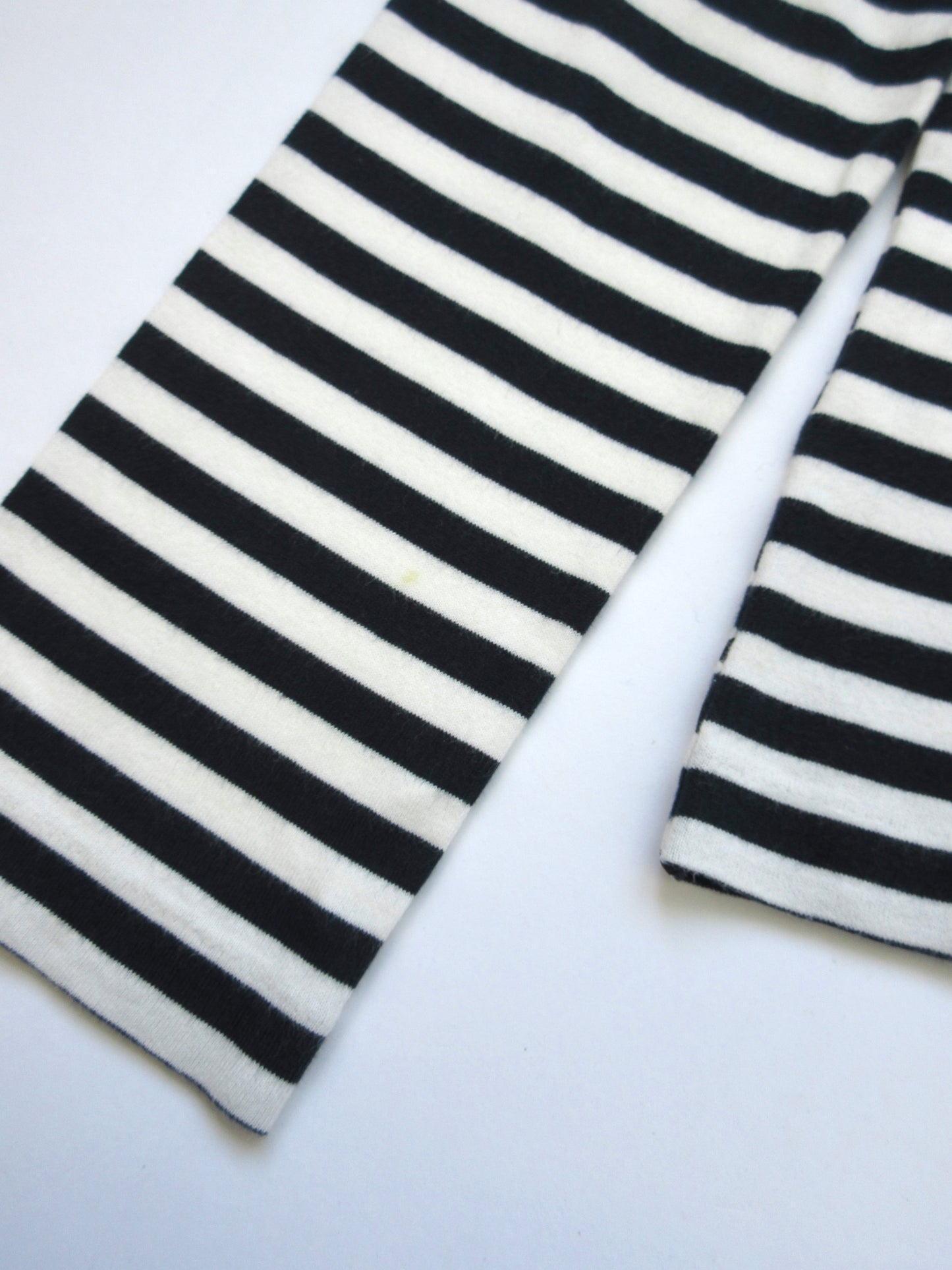 COMME des GARÇONS navy stripe ribbon top