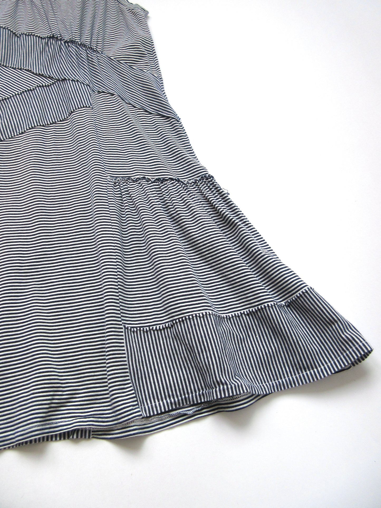 sunaokuwahara stripe design tunic dress