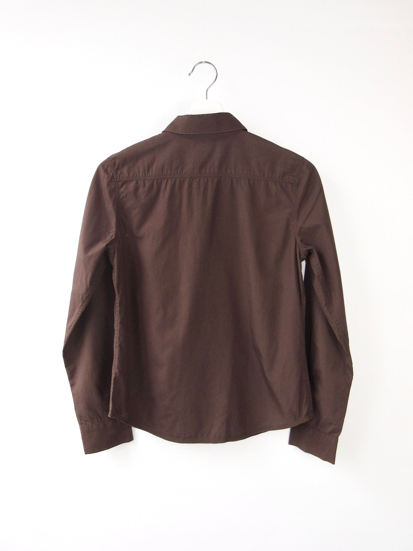 brown detail shirt