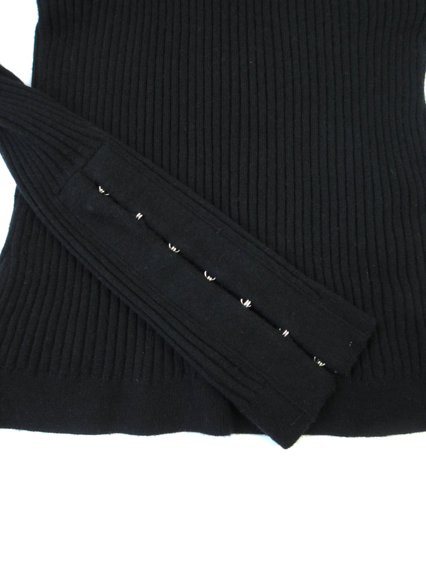 ALEXANDER WANG sleeve hook rib top
