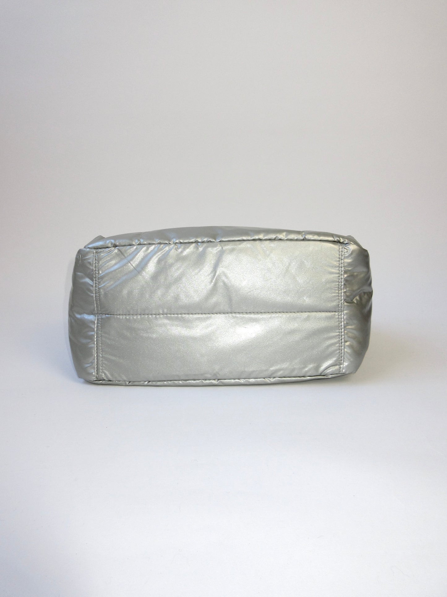 courreges silver shoulder bag