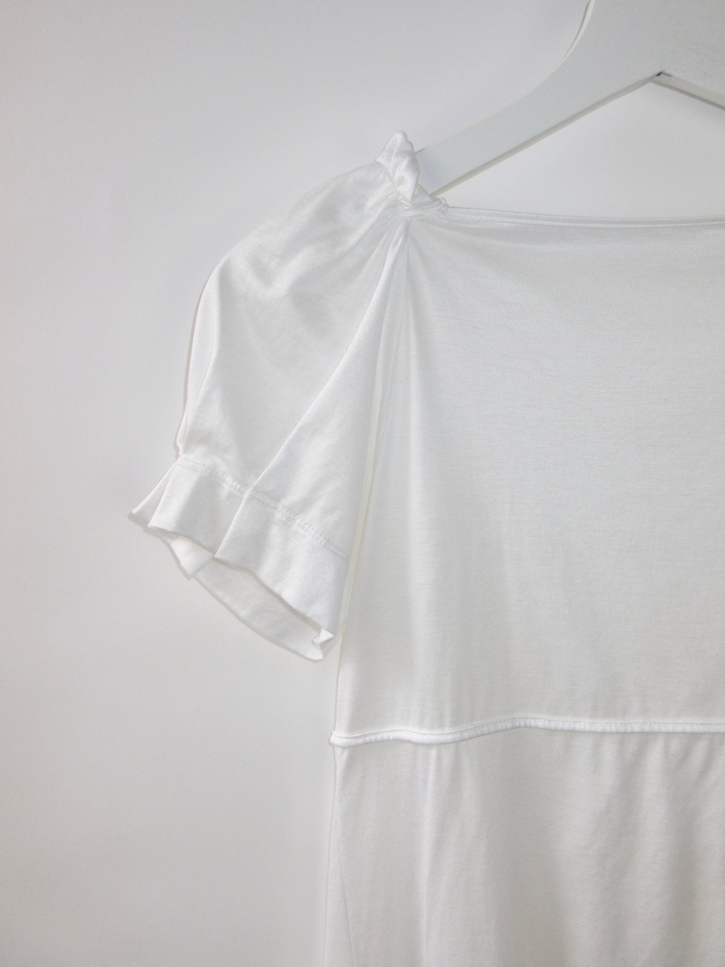 courreges puff blouse