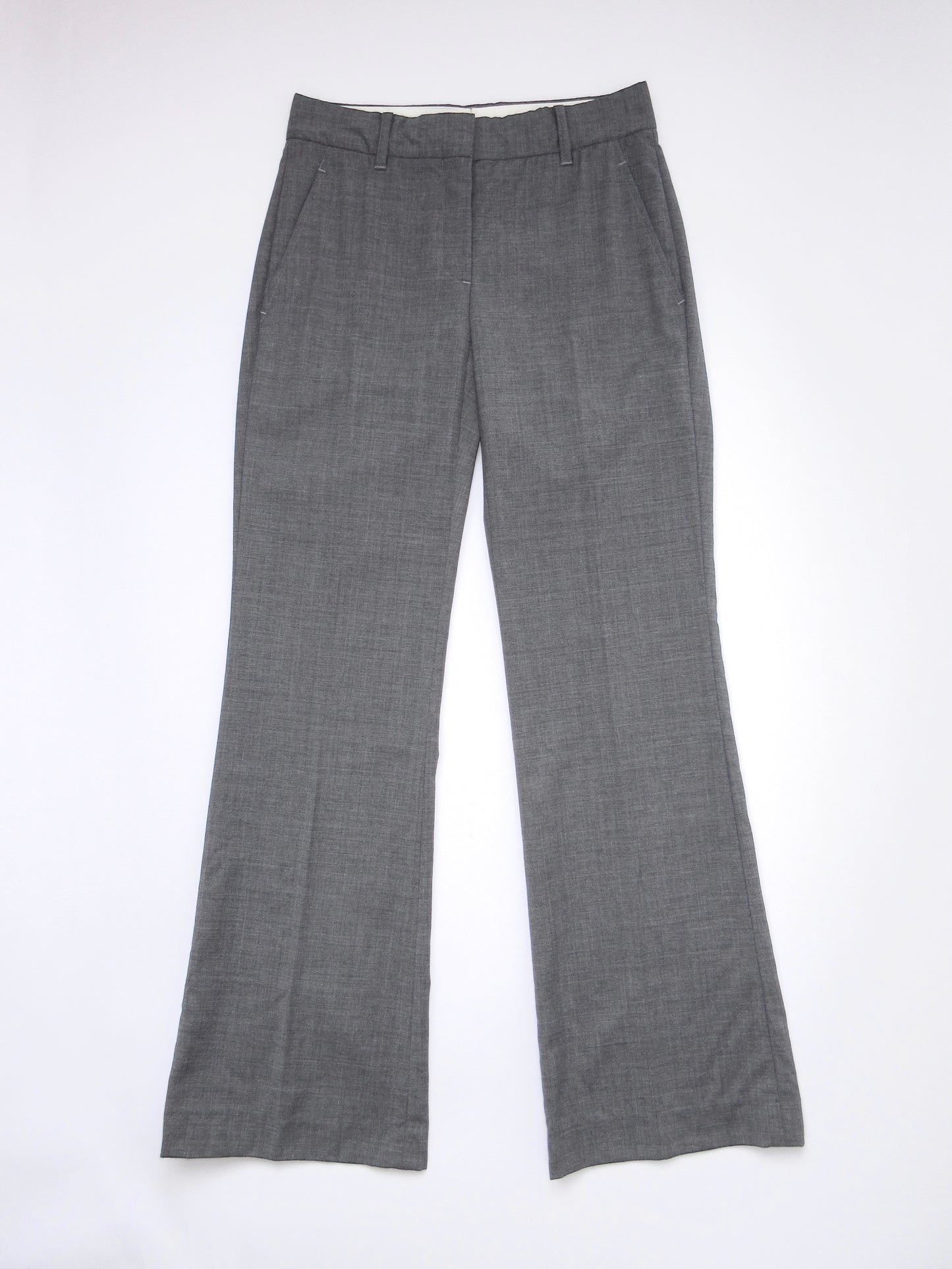 theory gray slacks