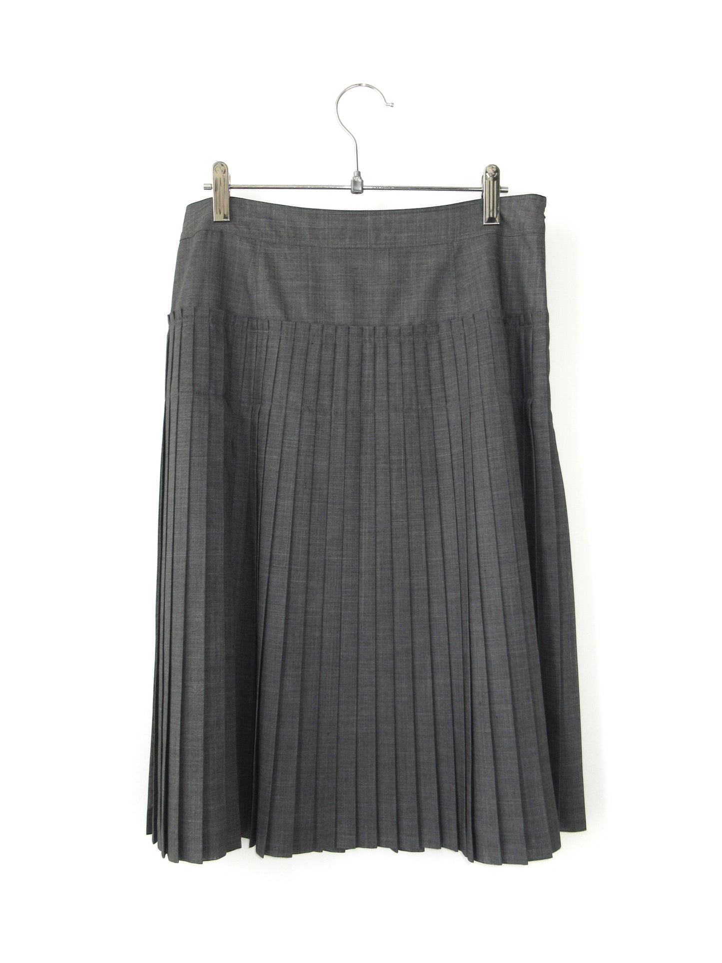 BURBERRY design pleated skirt