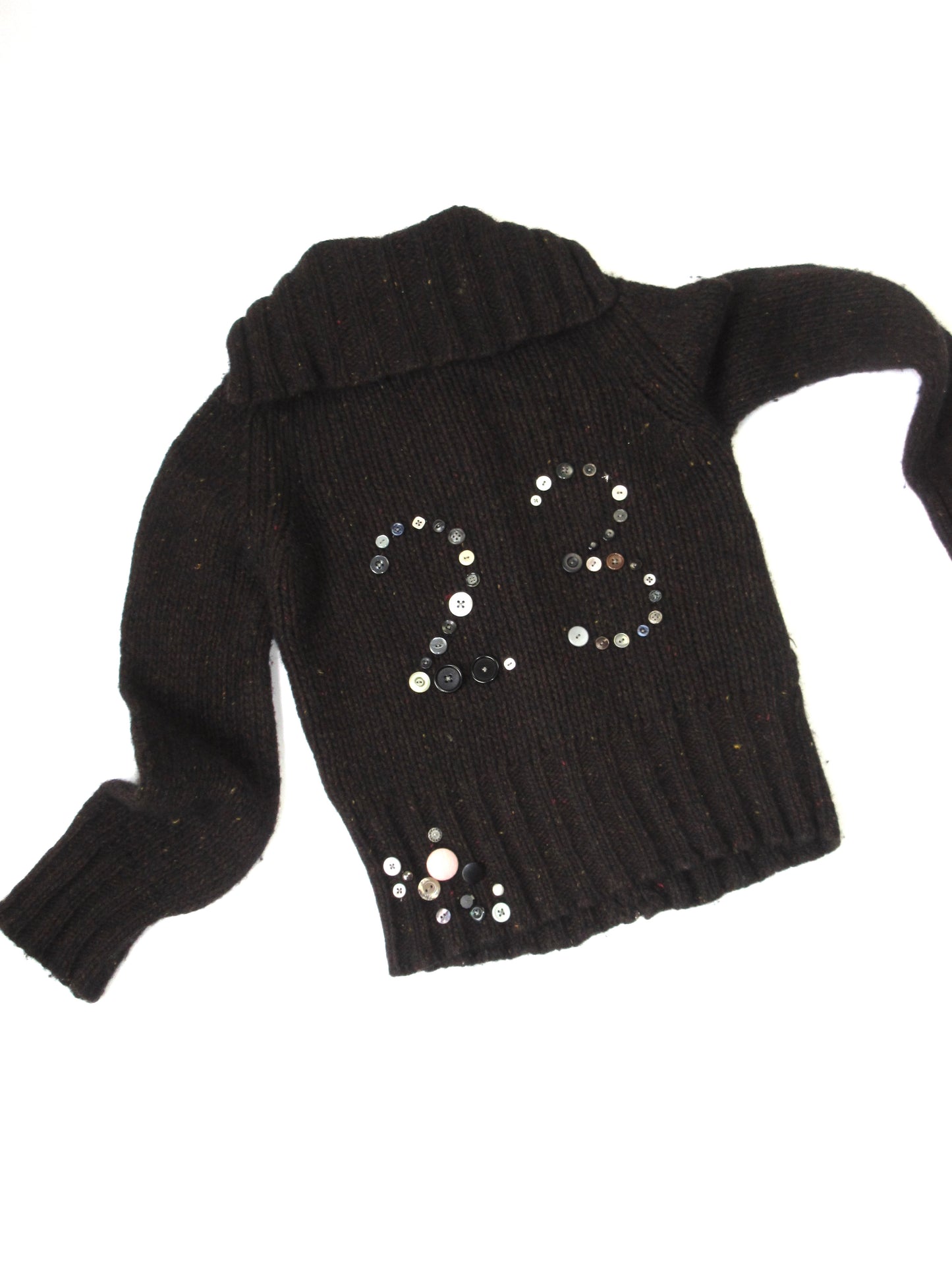 21 frost moon zip-up knit