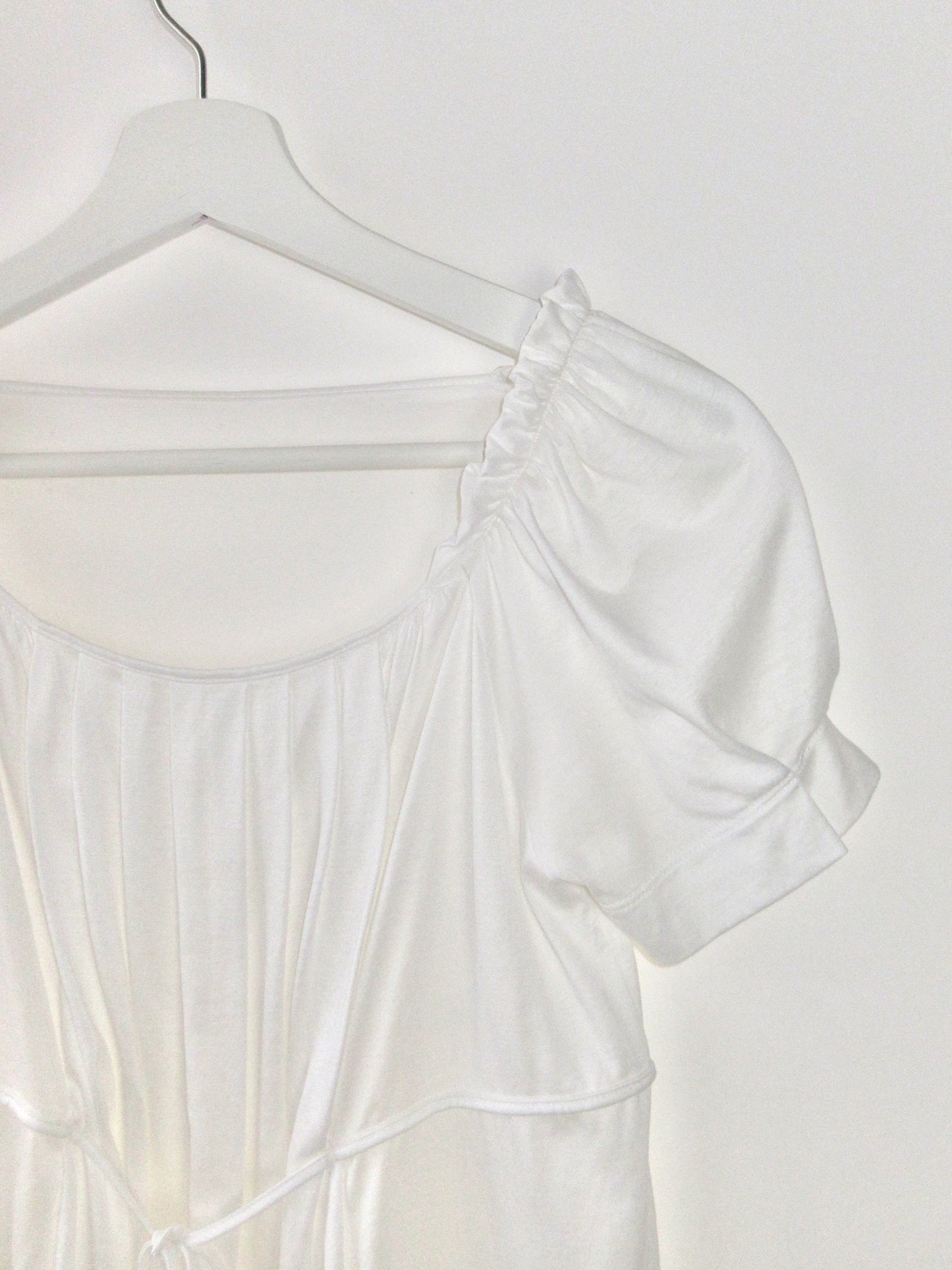 courreges puff blouse