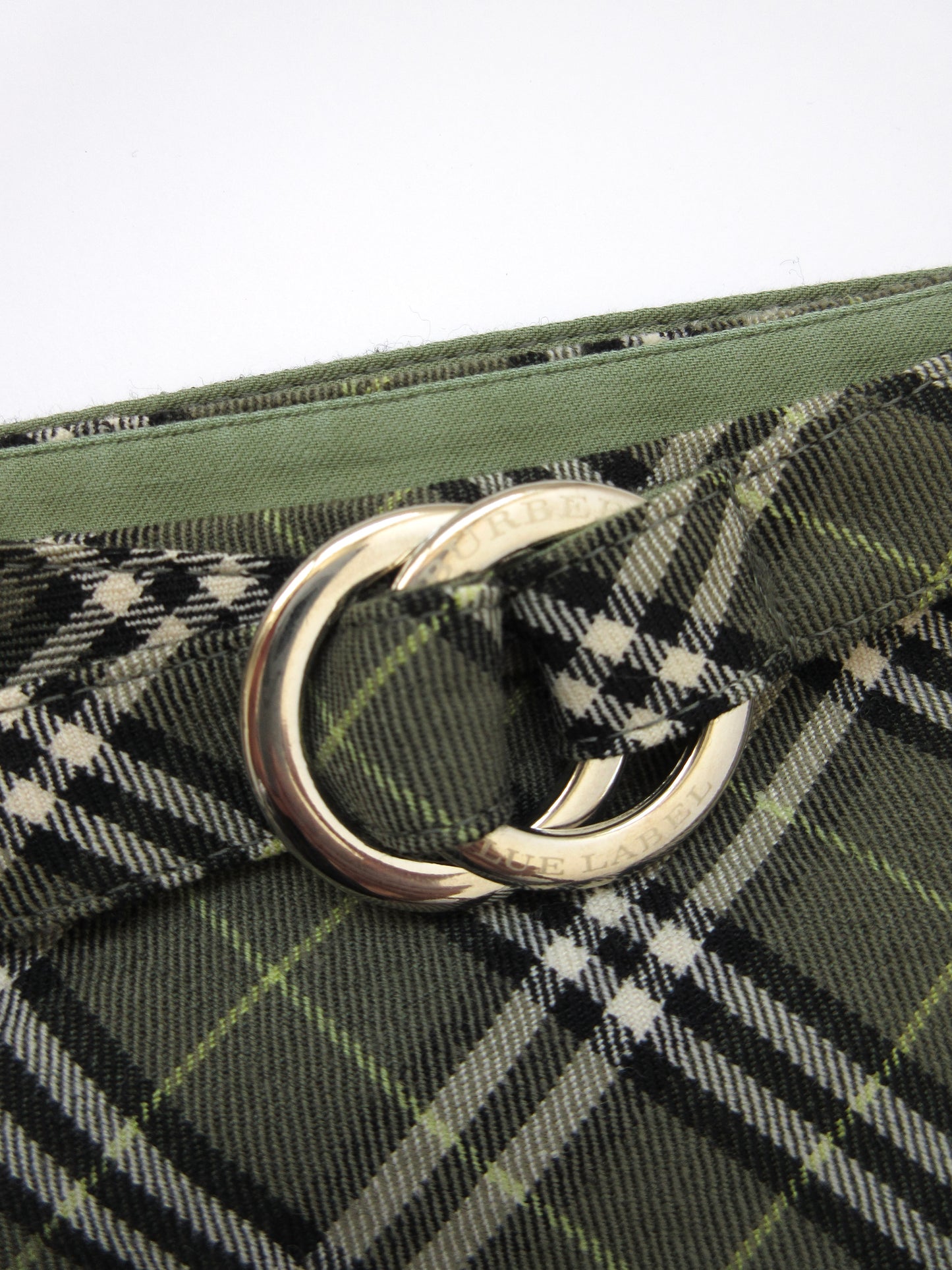 Burberry plaid skirt