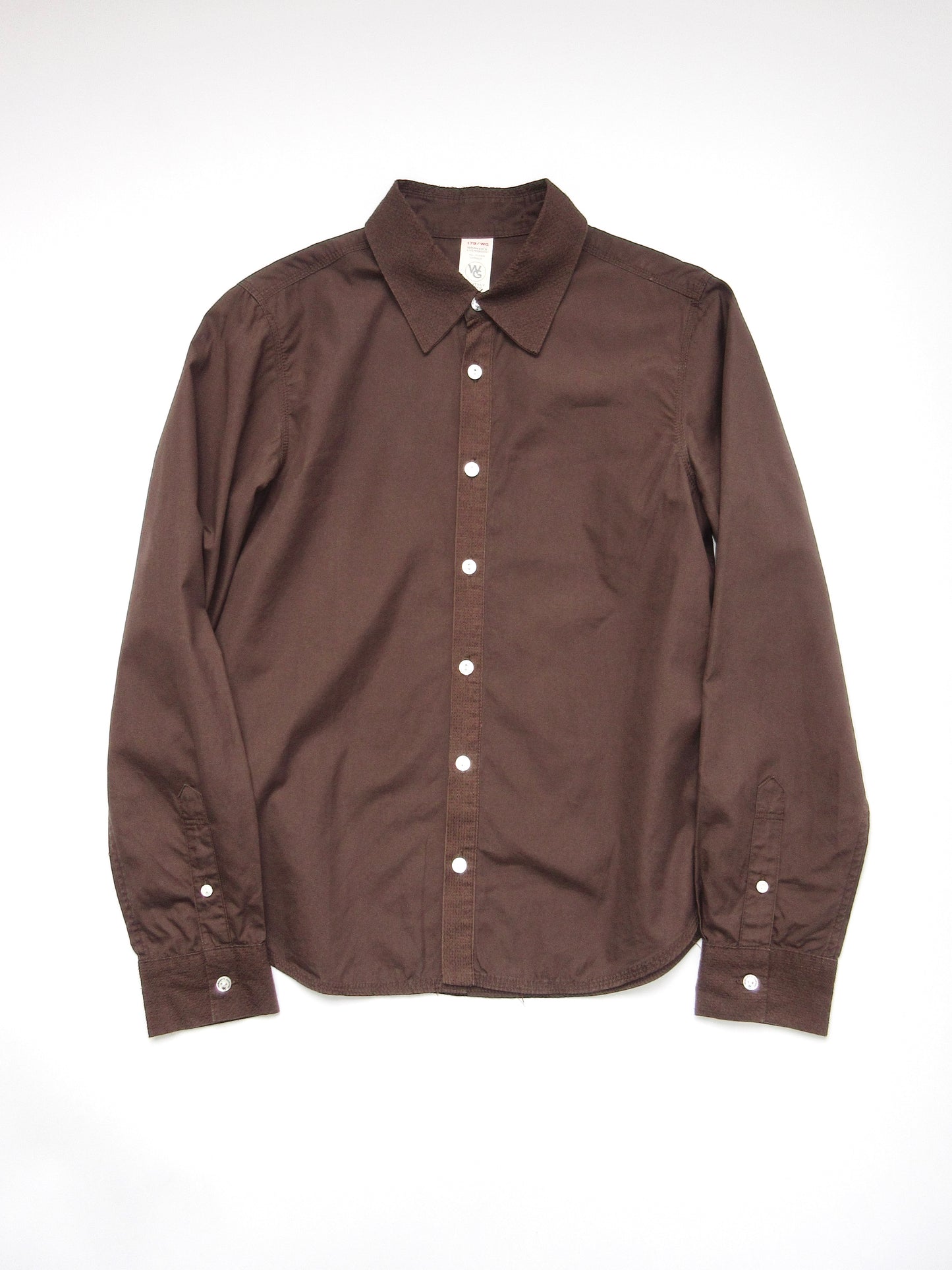 brown detail shirt