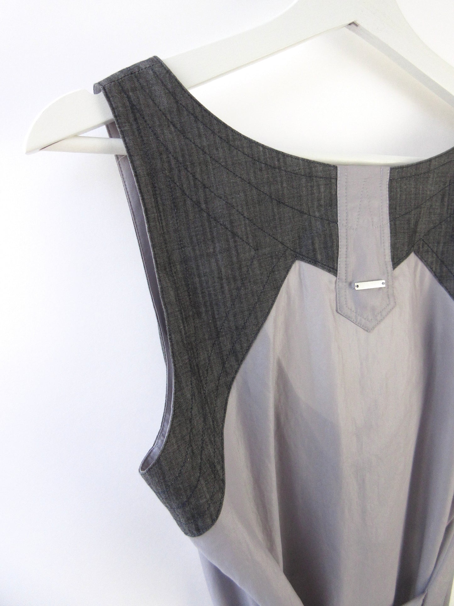 DIESEL purple drape top