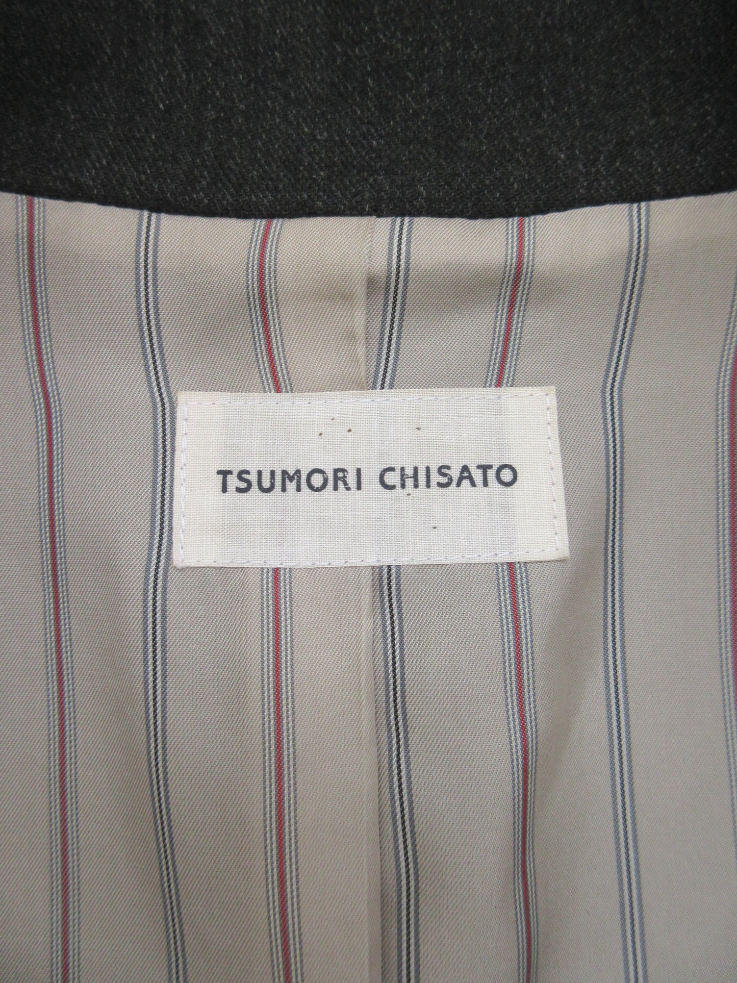 TSUMORI CHISATO olive pocket jacket