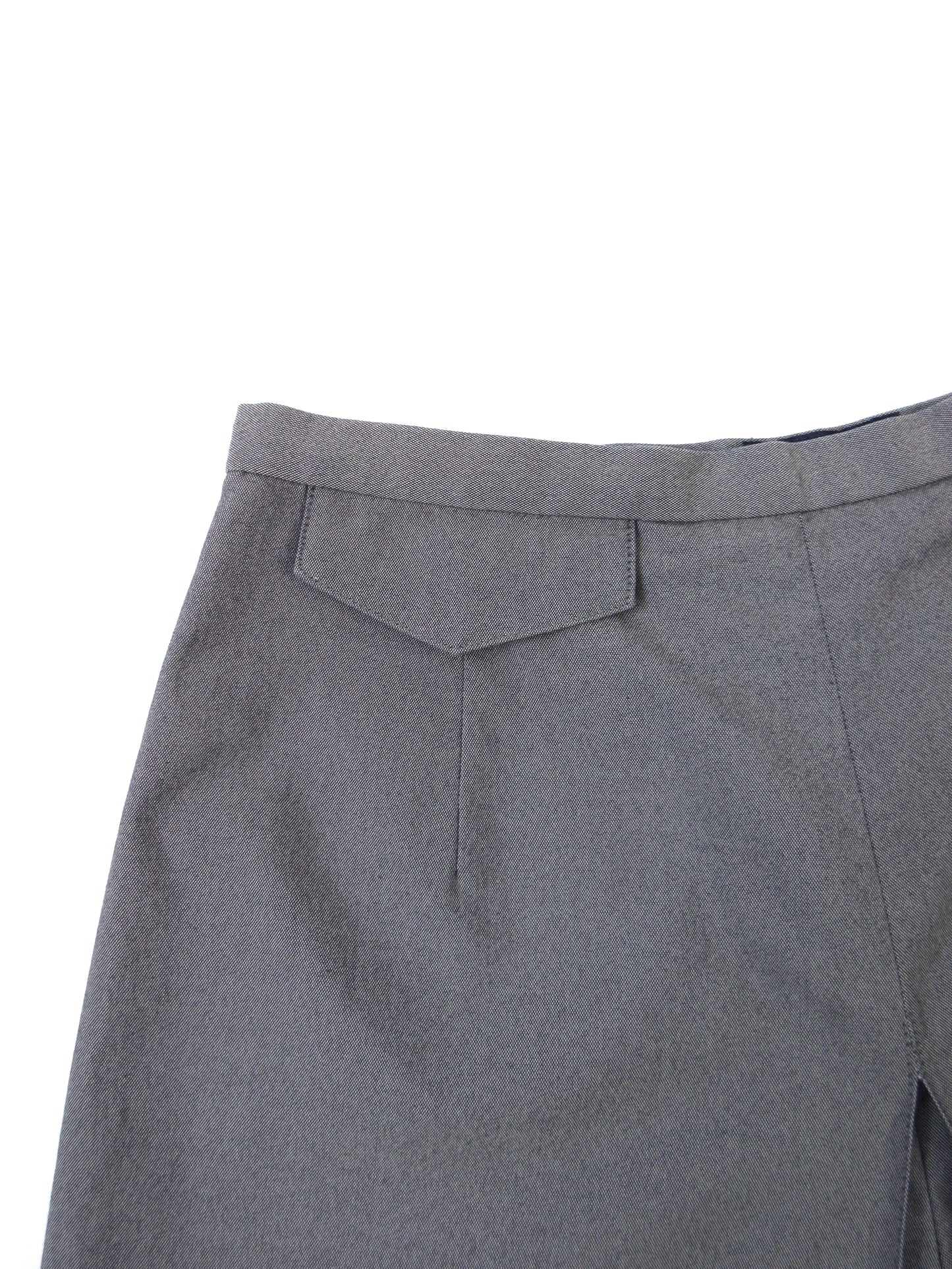 【used】mini flap culotte pants