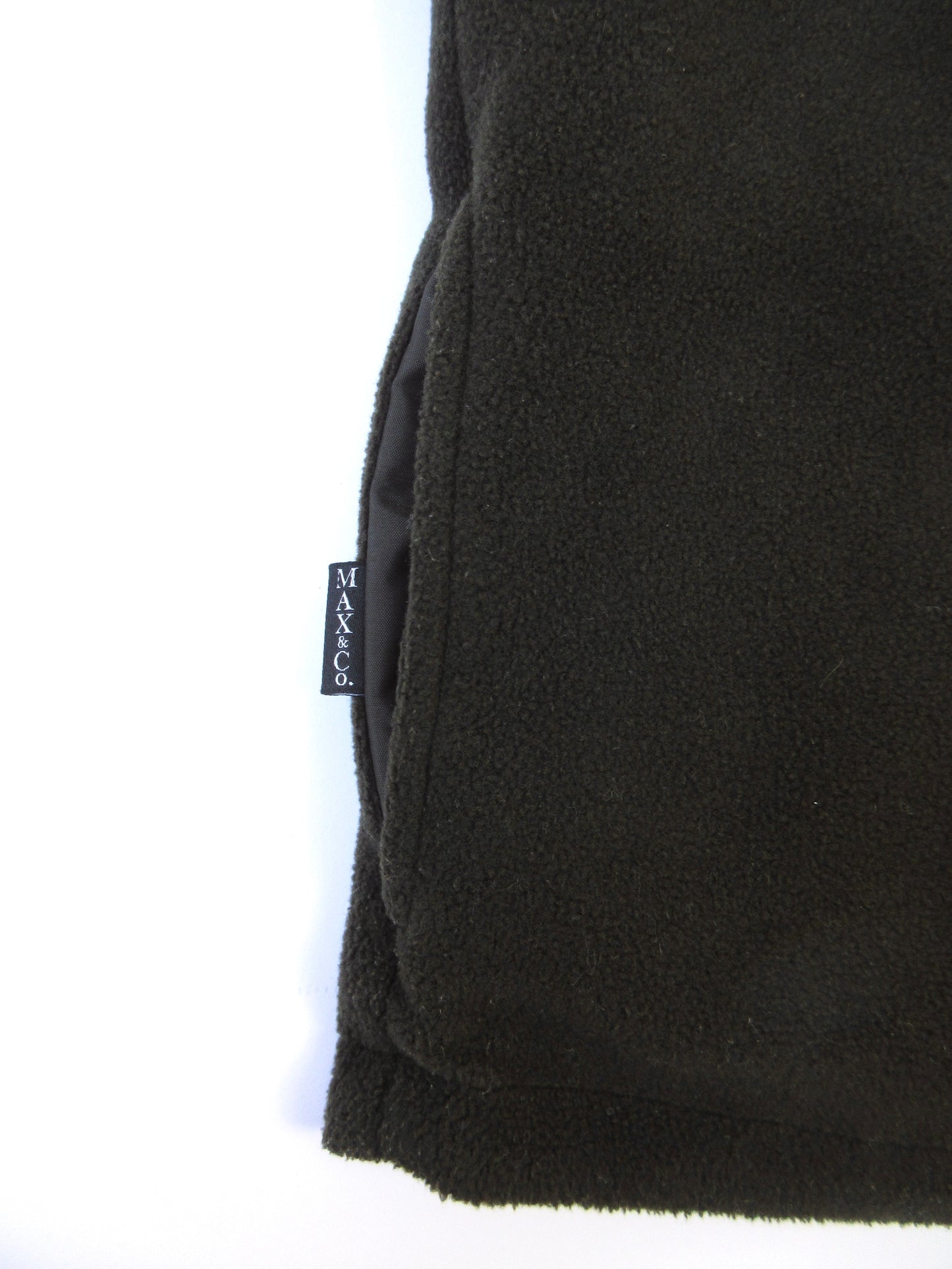 MAX&Co. reversible fleece vest