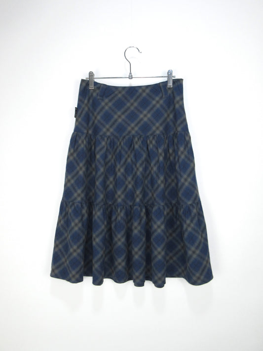 agnes b. plaid skirt