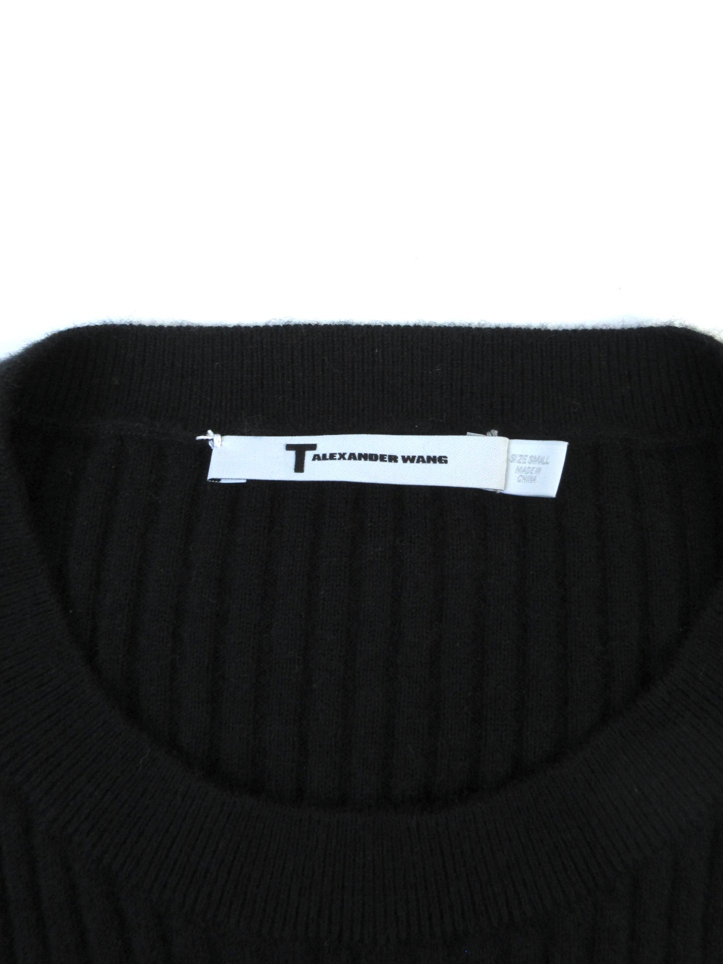 ALEXANDER WANG sleeve hook rib top