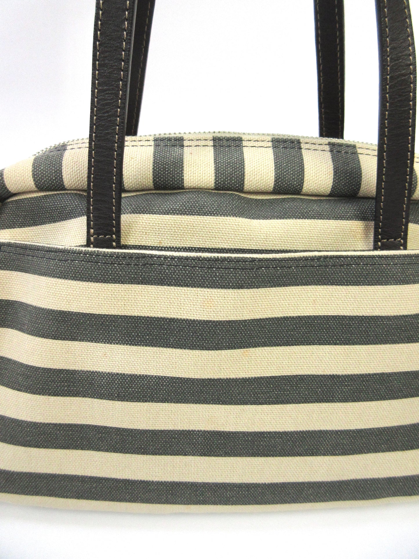 agnès b. stripe sholder bag