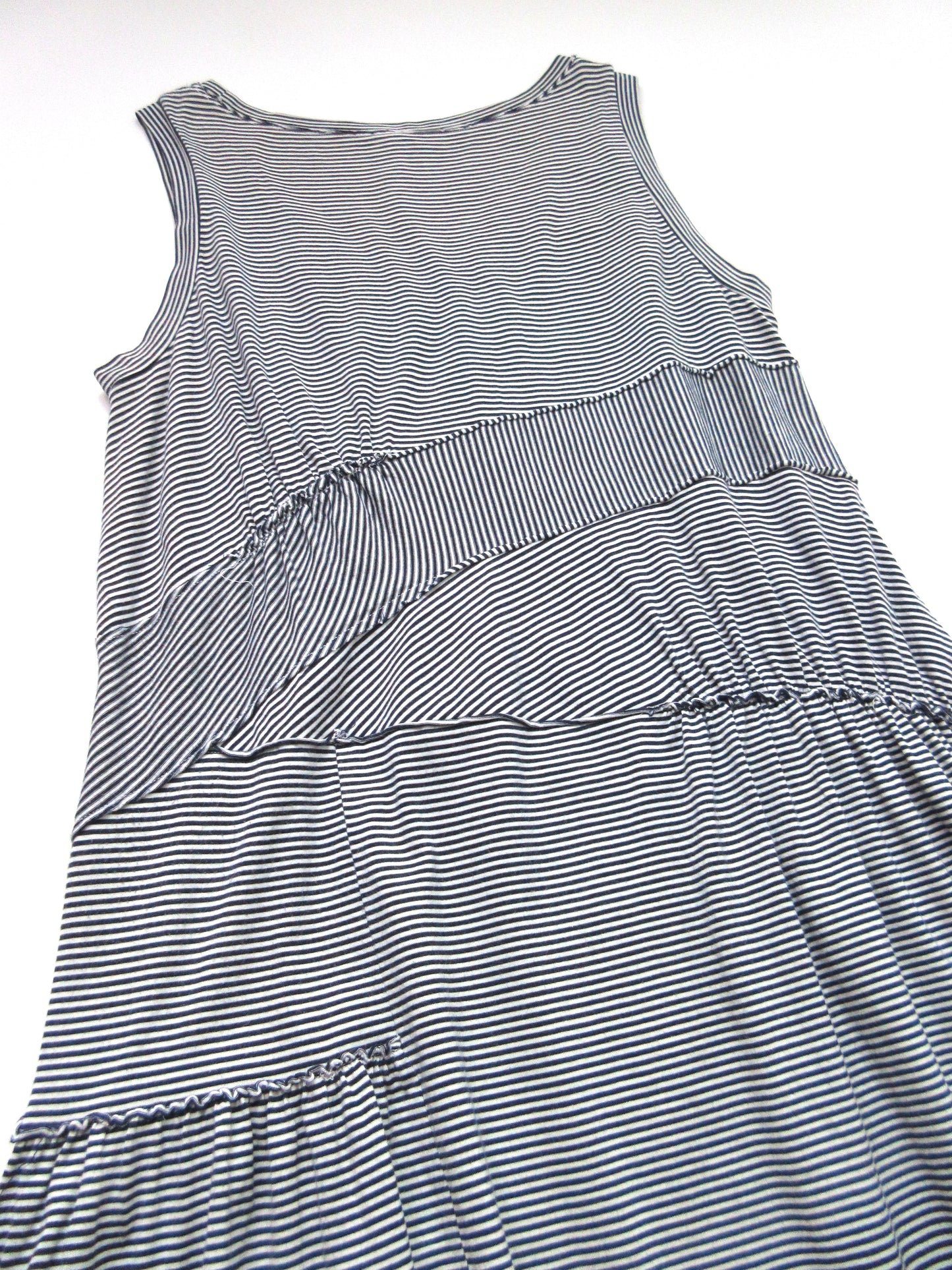 sunaokuwahara stripe design tunic dress