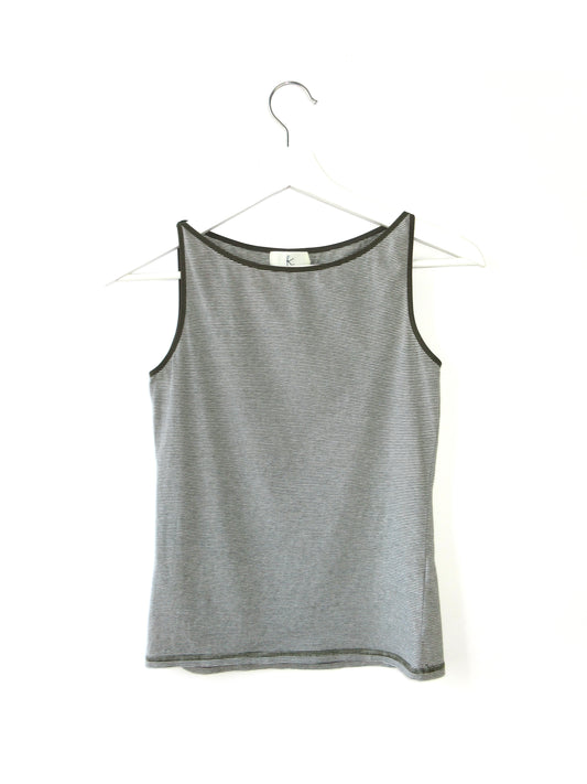 thin stripe american sleeve top