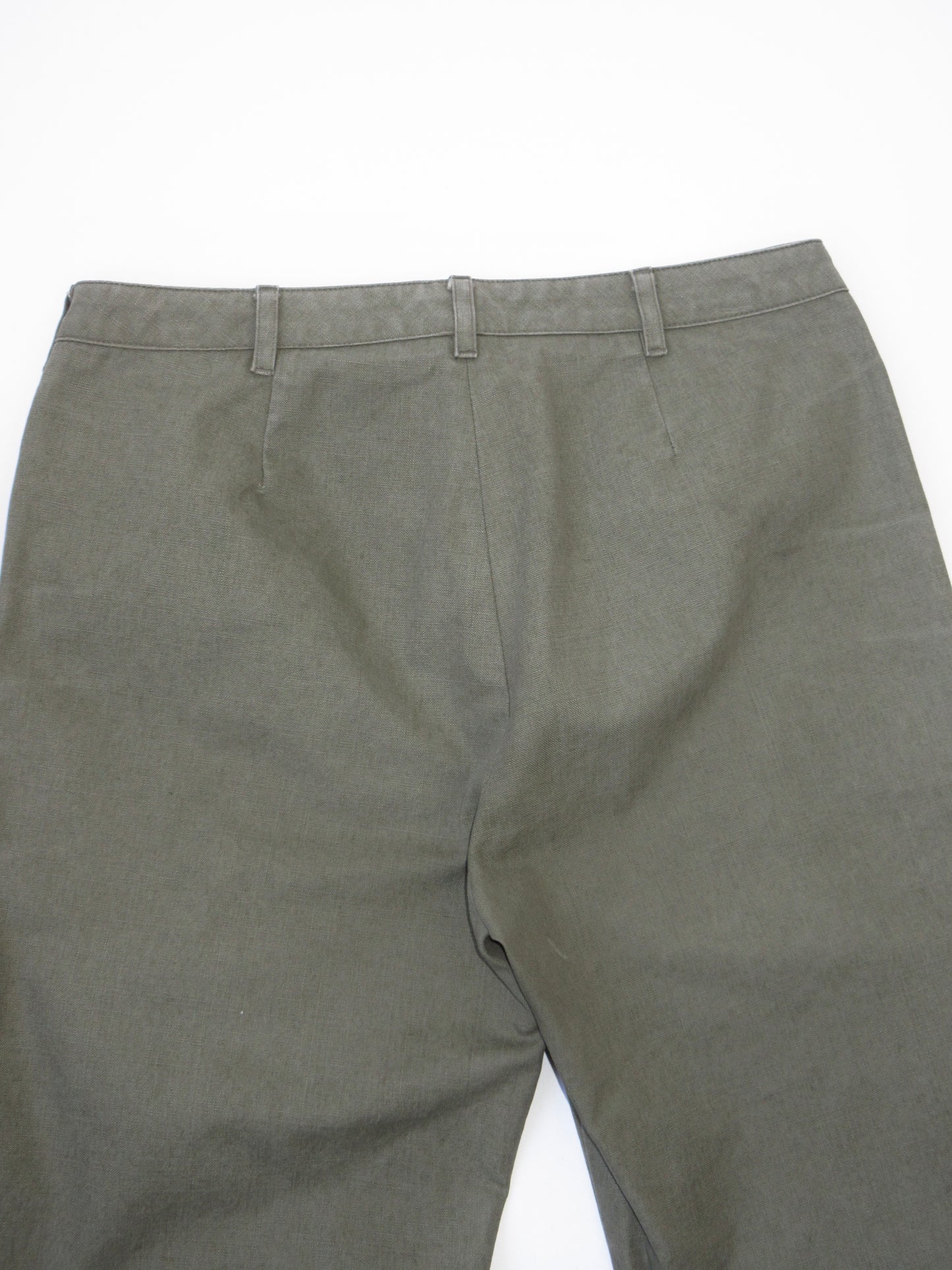 A.P.C. cotton straight khaki pants