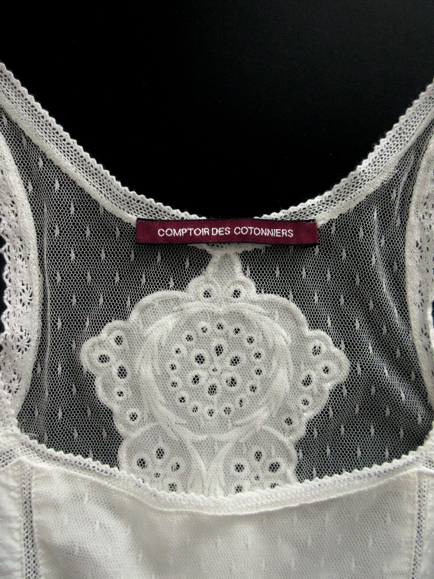 COMPTOIR DES COTONNIERS lingerie lase top