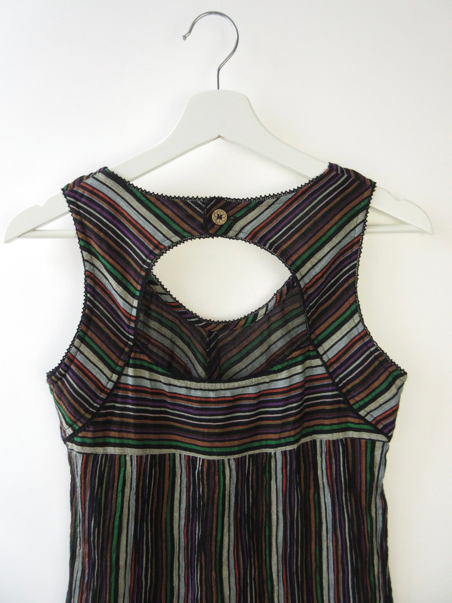 【used】pleats sleeveless top