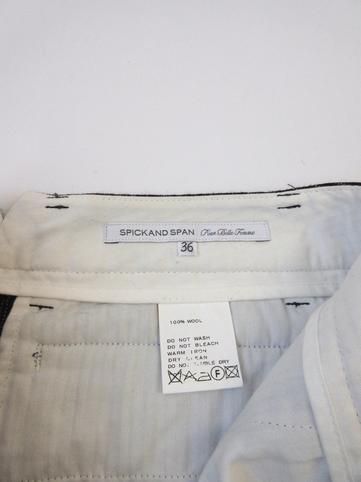 【used】Spick & Span wool short pants