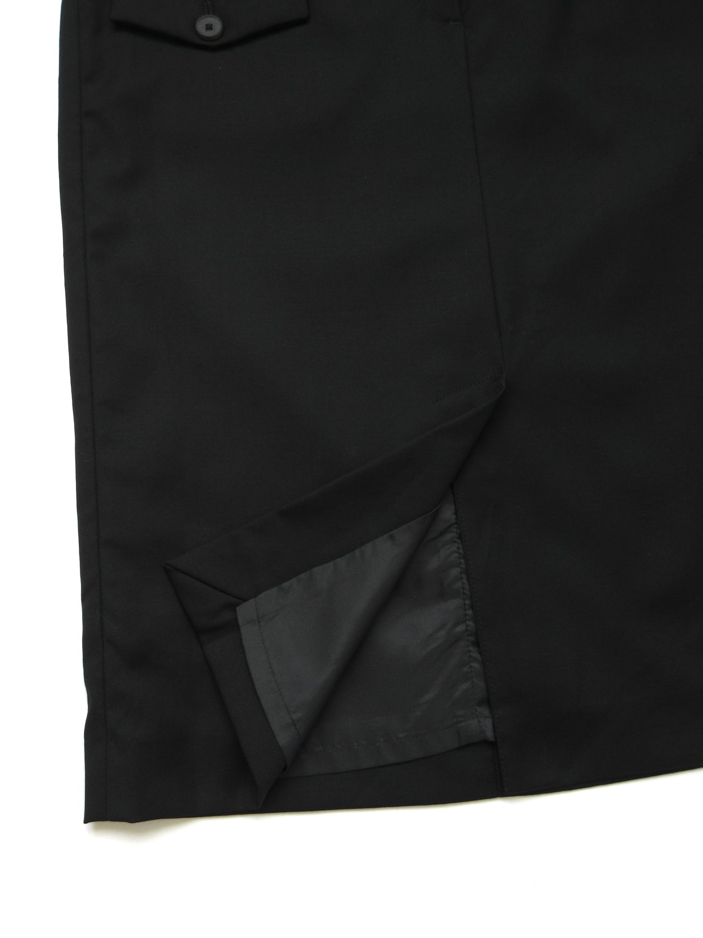 waist design straight skirt