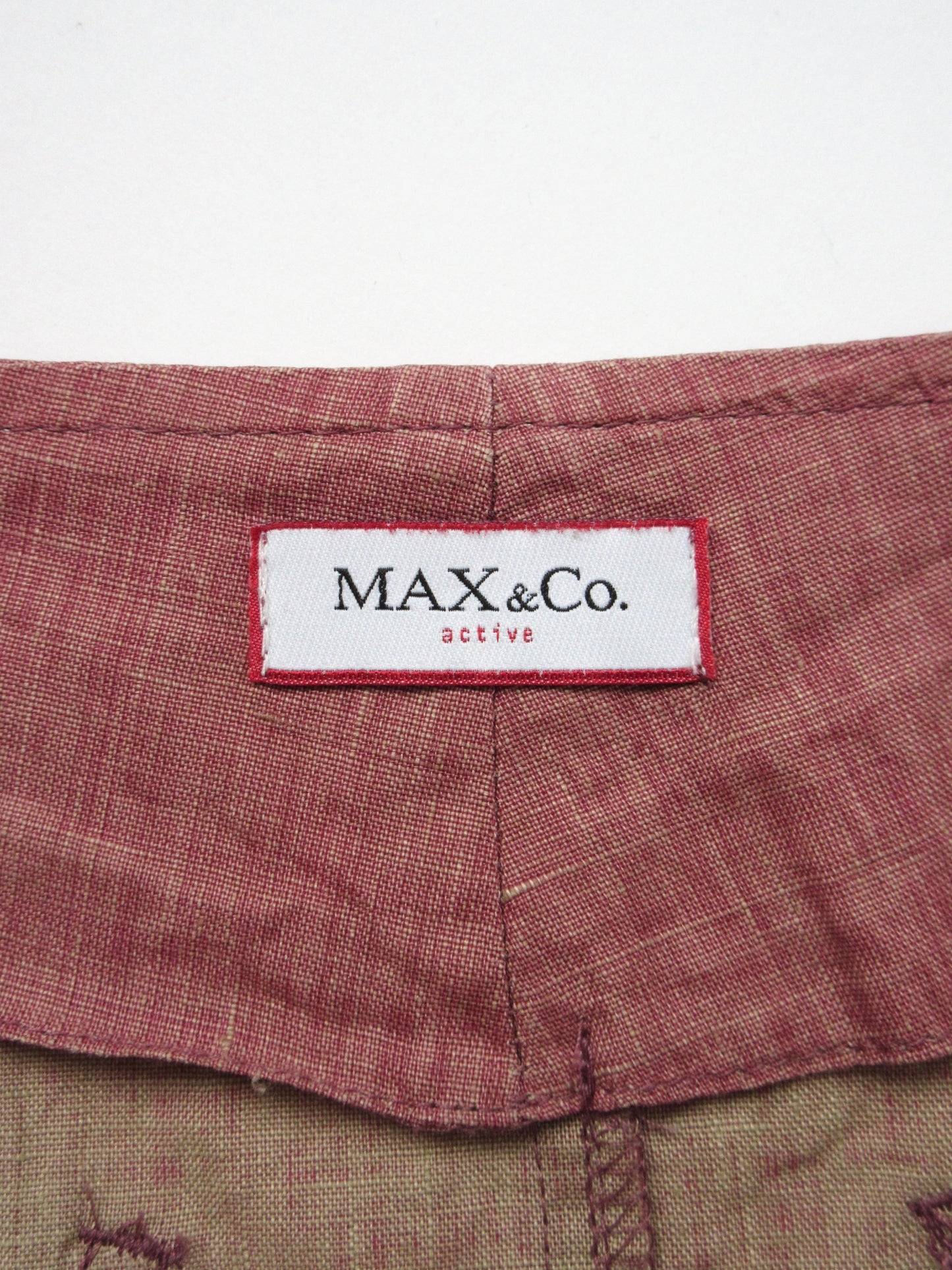 【used】Max&Co. red long skirt