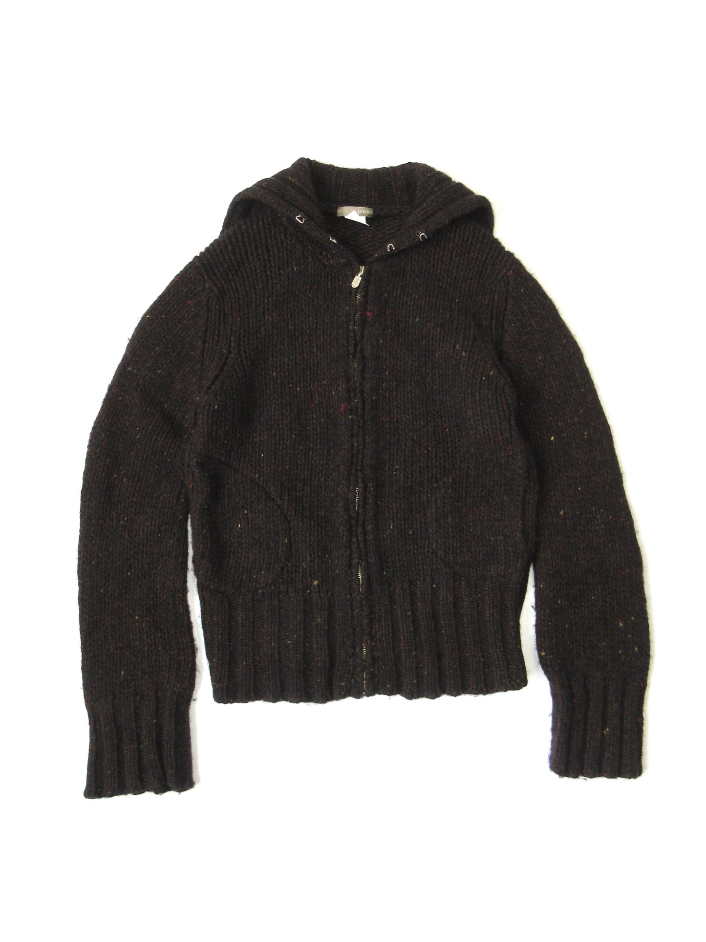 21 frost moon zip-up knit