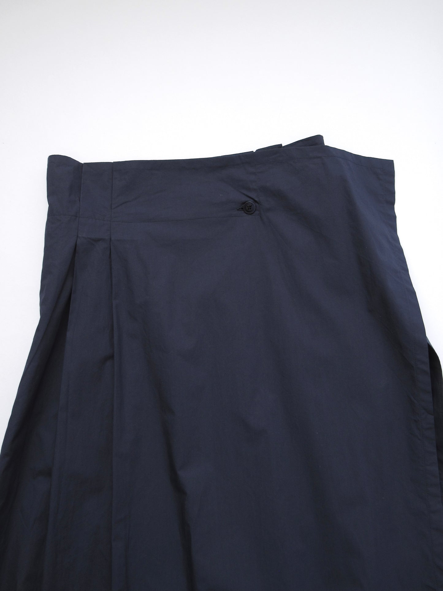 MaxMara unbalance pleats long skirt