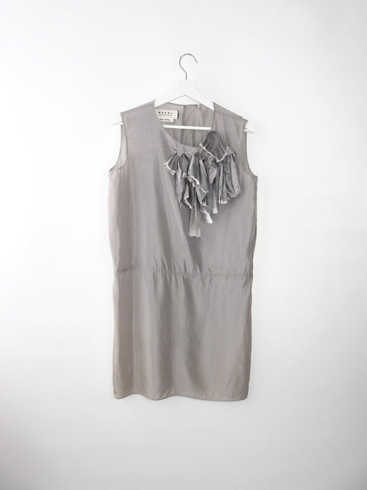 MARNI purple gray dress