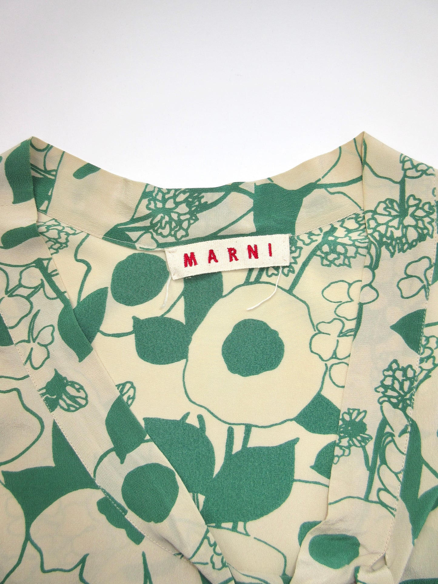 【used】MARNI asymmetry design sleeveless top
