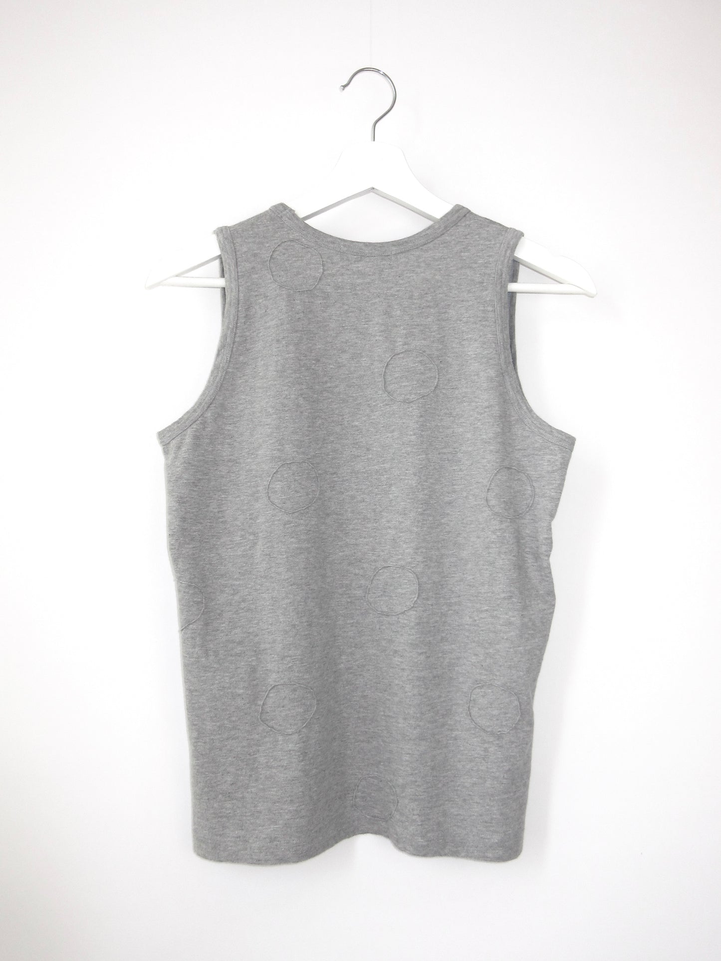 tricot COMME des GARÇONS polka dots sleeveless top